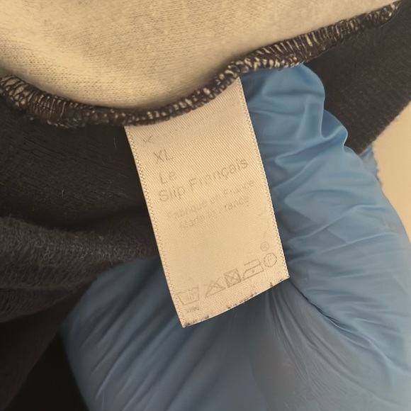 Le Slip Français Sweat Short Men’s X-Large Blue XL - Picture 7 of 7